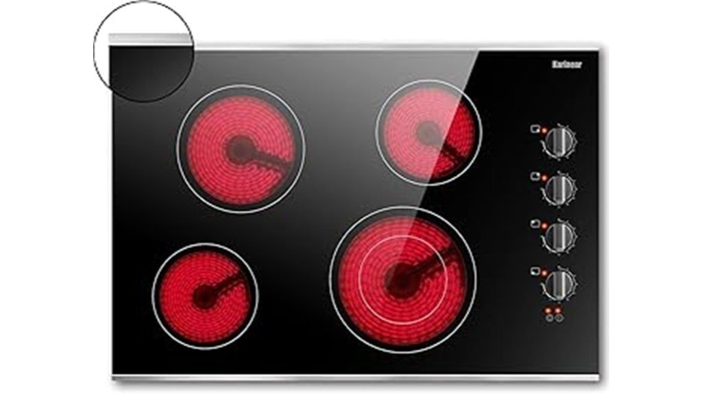 30 inch electric cooktop