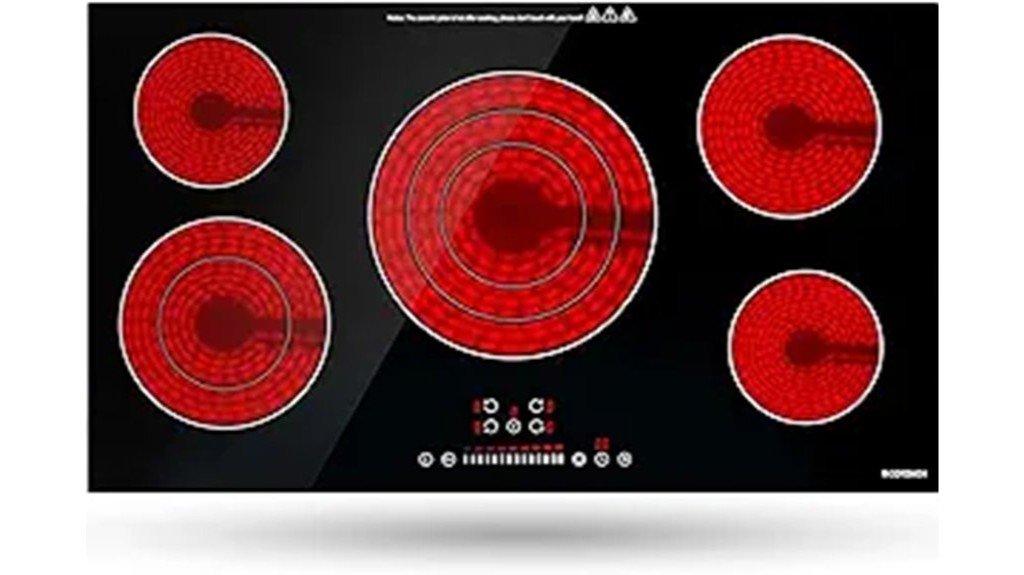 36 inch electric cooktop