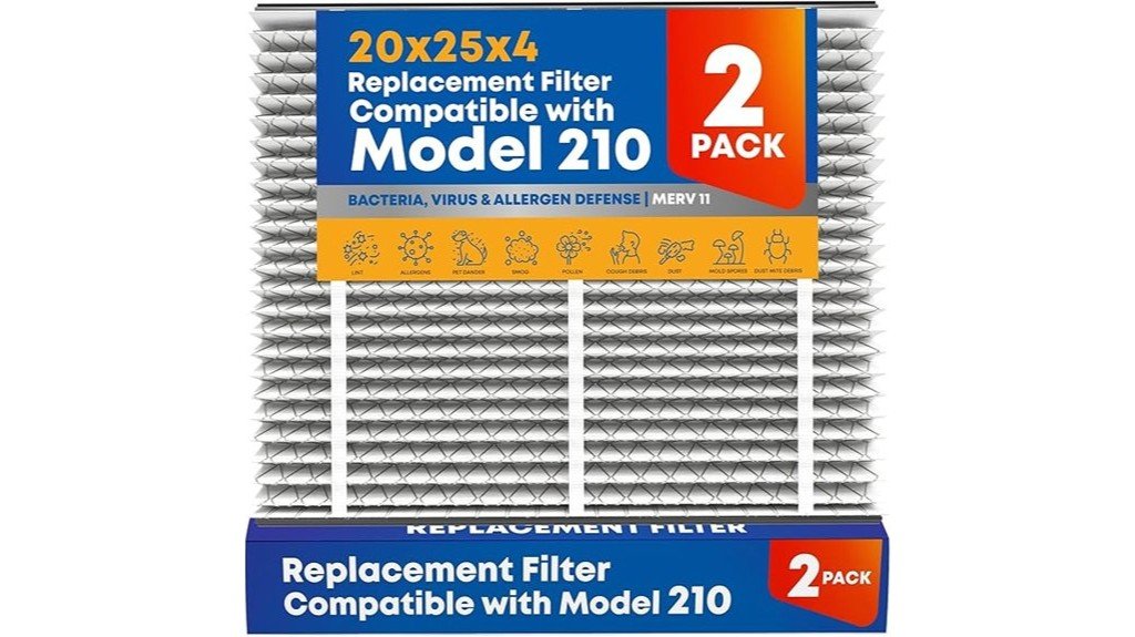 aprilaire 210 replacement filters