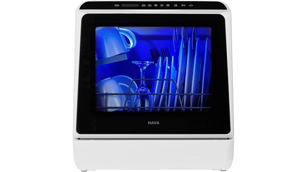 compact countertop dishwasher solution