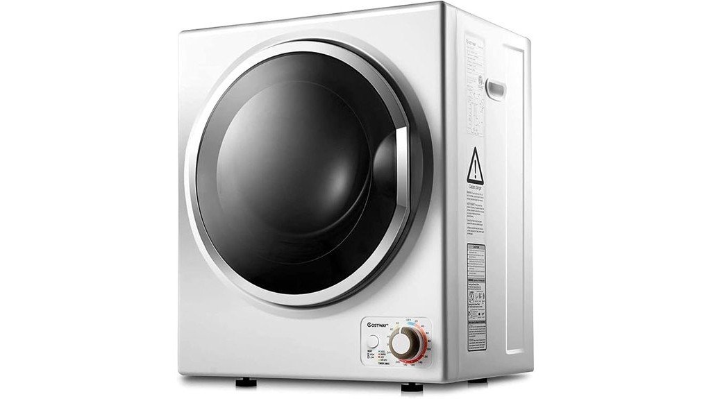 compact electric clothes dryer