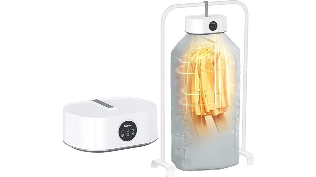 compact electric clothes dryer