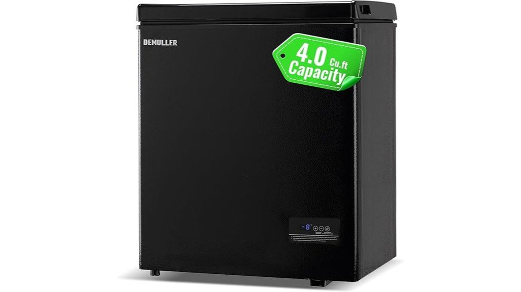 compact electronic chest freezer