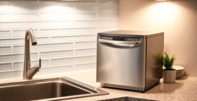 compact kitchen dishwasher solutions
