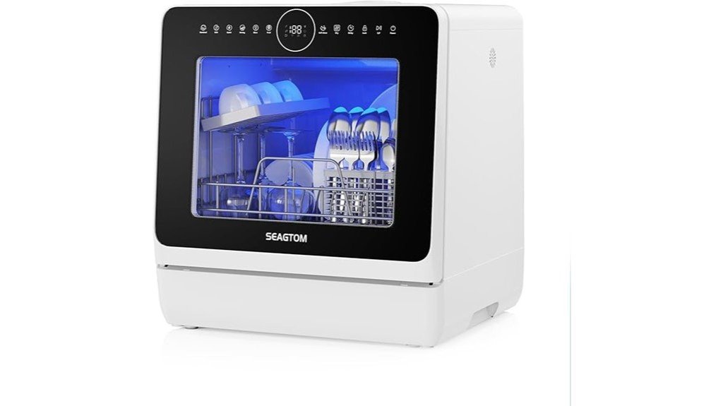 compact portable dishwashing solution