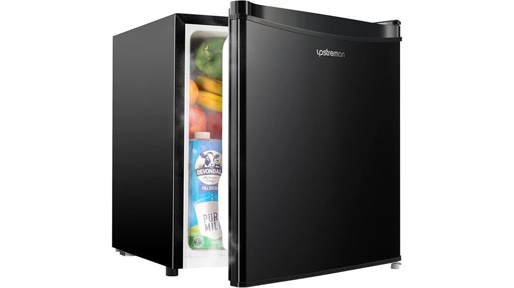 compact refrigerator with freezer