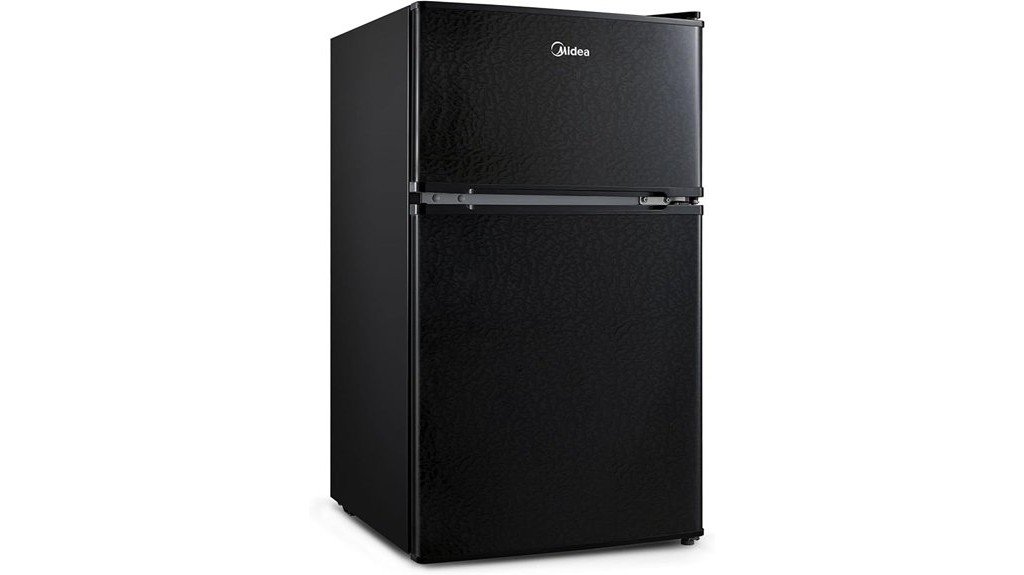 compact refrigerator with freezer