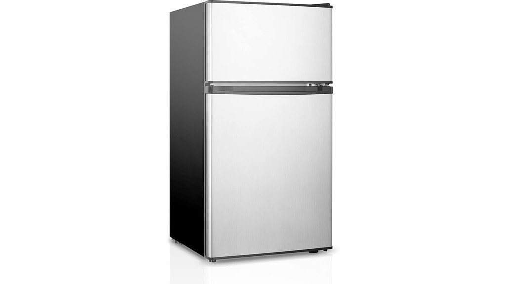 compact refrigerator with freezer
