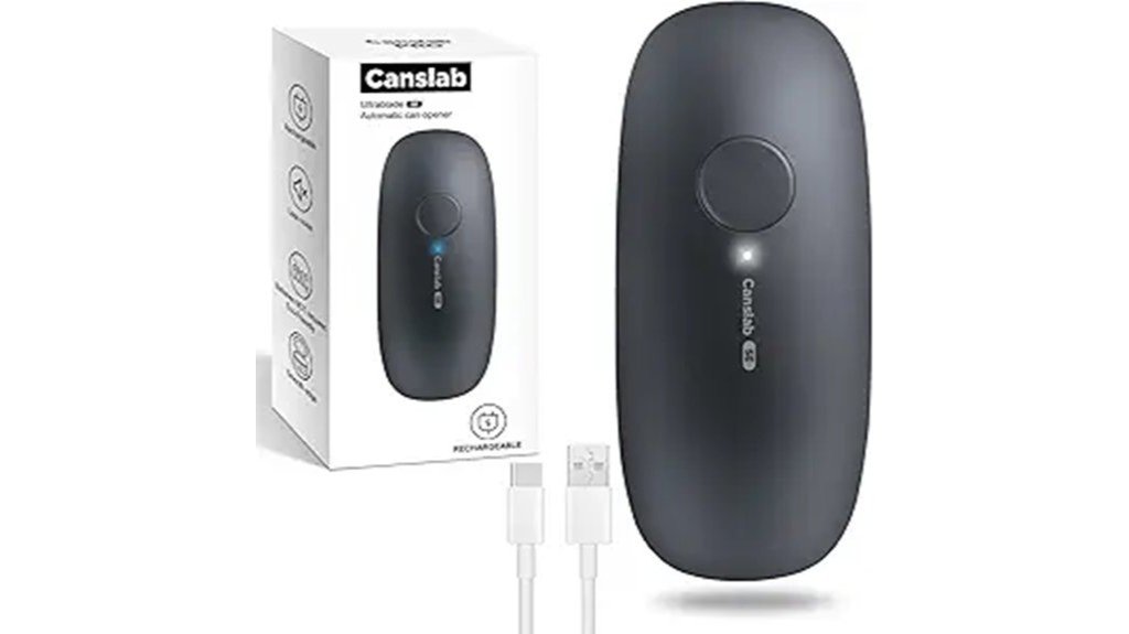 electric rechargeable can opener