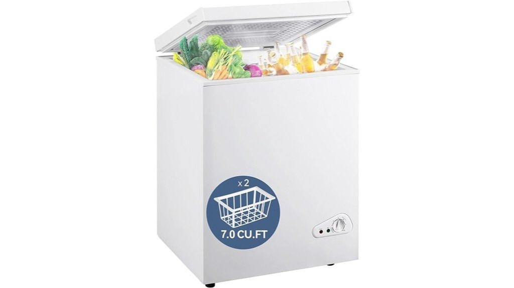 energy efficient chest freezer
