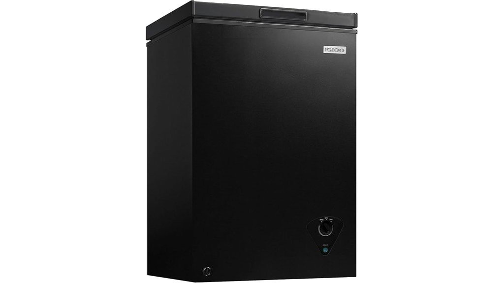 igloo chest freezer 3 5 cu ft