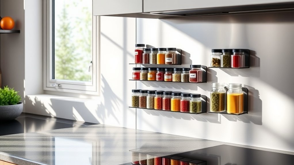 magnetic spice rack considerations