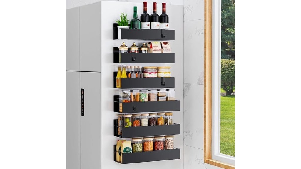 magnetic spice rack organizer