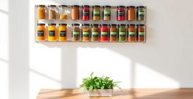 magnetic spice rack organizers