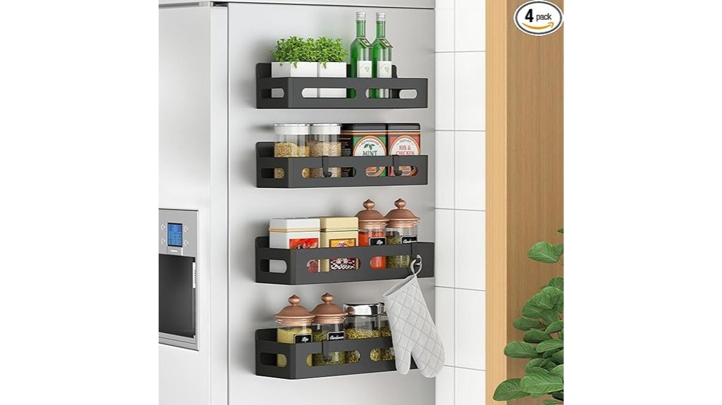 magnetic spice rack set