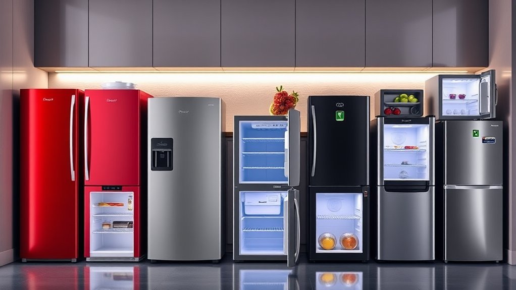 selecting a mini fridge