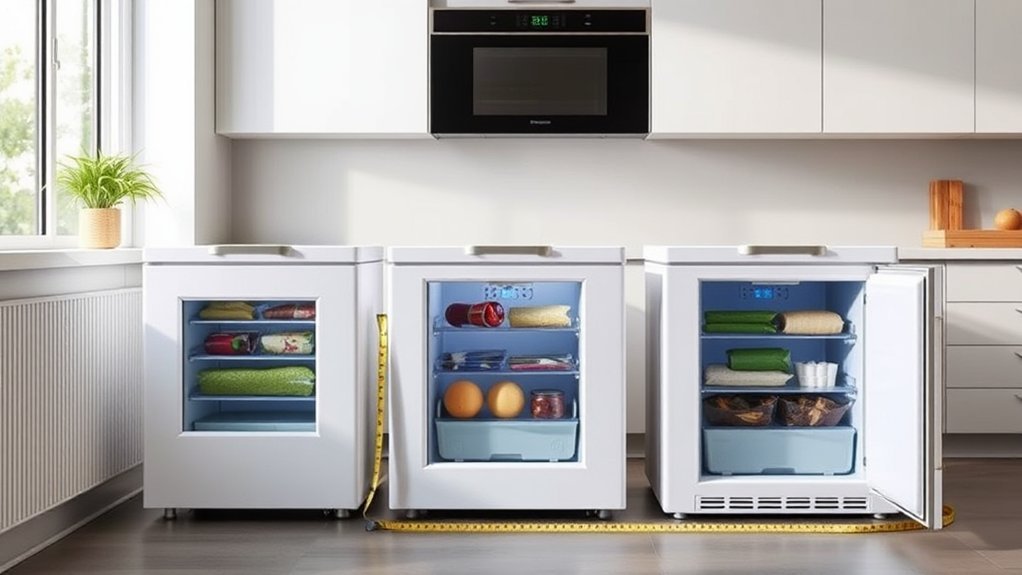 selecting ideal compact freezers