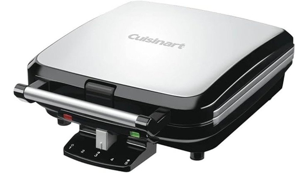stainless steel belgian waffle maker