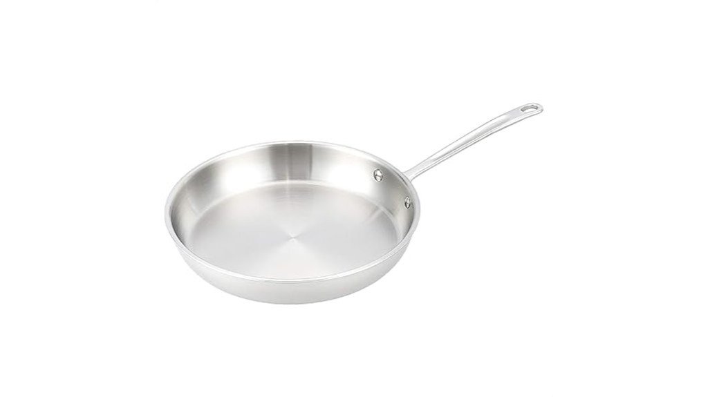 tri ply stainless steel fry pan