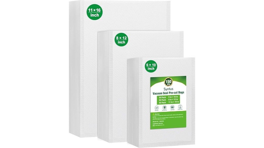 variety of vacuum sealer bags